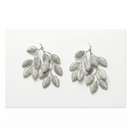 Banyan Thread Earrings (Metal Thread: Gold)