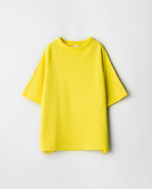 ゆったりニットTシャツ／たんぽぽエイロー | SHIMAKOROMO Lab.