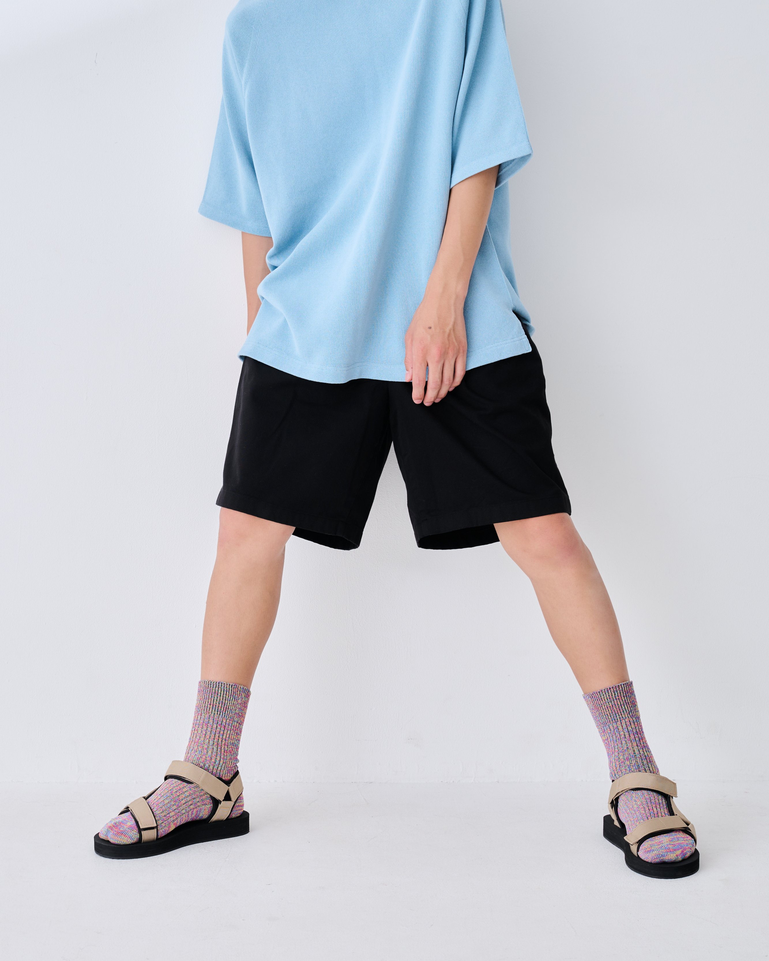 Simohuri Washi 紗線羅紋襪煙火