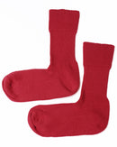 Simohuri 和紙糸リブソックス/スノーハイビスカス