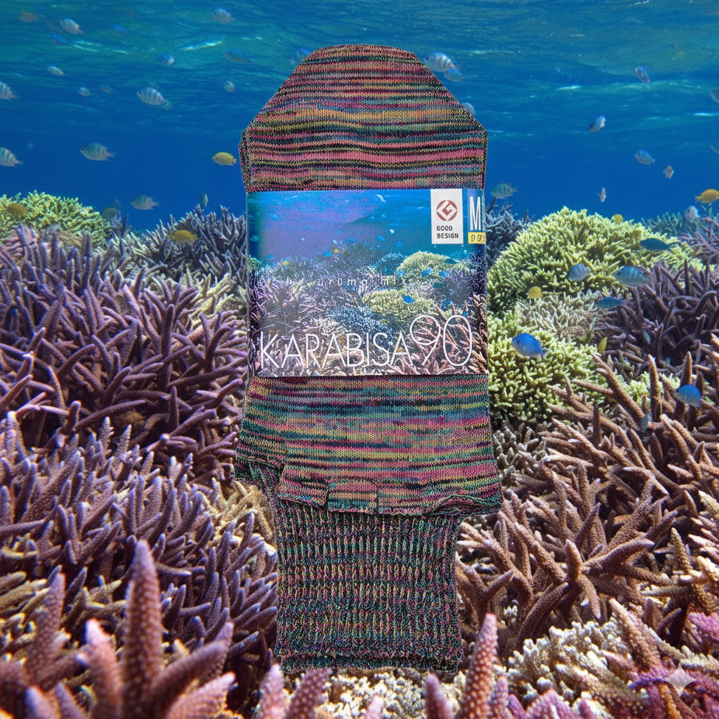 カラビサ90 ファインゲージ（中厚）/ブートタイプ/うるまミックス